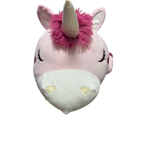 Members Mark 36” pale pink super soft unicorn body style pillow euc - Picture 1 of 12